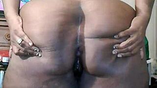 Why is this 63-inch huge booty black mature so tempting?