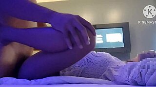 tiny mommy licks her own milk straight from my mouth