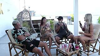 compilados do casal kobra no bora cast com bruna carlos e matheus caetano - parte 1.