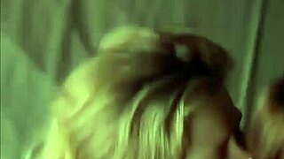 Lesbian KISSING MOVIE SCENE with Hot Action