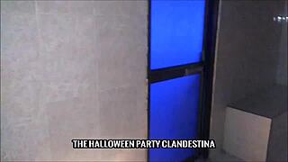 Clandestine Halloween Party Gathering