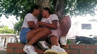 We touch intimate parts in public park