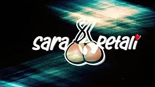 Sara Retali deepthroats Sergio Lagos in shower