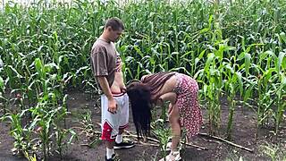 Real amateur young 18+ couple fucks with passionate missionary sex ending in creampie?