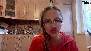 The goddess mistress with long nails and glasses dominates with dirty talk and financial control in huge fetish scene