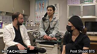 Freshman Jasmine Rose Gets Mandatory Hitachi Orgasm from Doctor Tampa in POV Hospital Exam