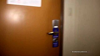 Italian College Babe Squirts on Huge BBC Dildo Solo