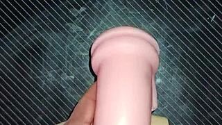 Trio kissy and dolly suck and end in tits fuck