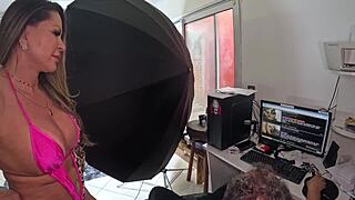 cleo cadillac na sua primeira vez na mansão do ted