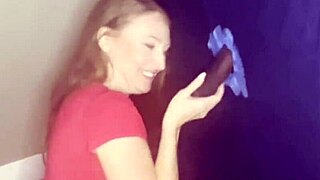 brandi impregnated by bbc at glory hole