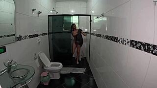 Shy Latina Gaby Fernandes Debuts Juicy Feet in Lingerie!