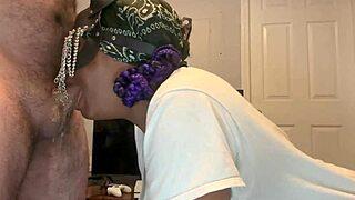 Submissive ebony throatfucked w puke 😱🤢