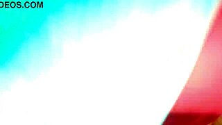 sexy indian aunt gets anal blowjob and creampie in car on highway