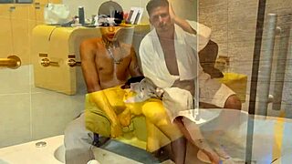 Hey corno left so I went to handle his woman with double penetration?