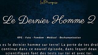 le dernier homme 2 with femdom futa audio