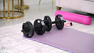 Sex Hungry Housewife Skylar Snow Turns PT Session into DP Drilling