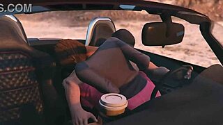 Do you want to see Franklin pick up a hooker for car sex in GTA 5 game?