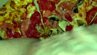 snowwhite's kinky arab masturbation with food in la