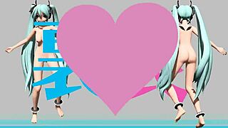 hatsune miku two faced lovers project diva nude mod full nude