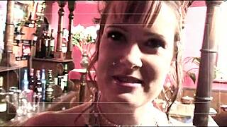 tanya cox in stockings bends over for deep doggystyle