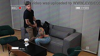 I fuck my friend's Colombian girlfriend after workout