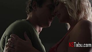 big ass step mom pulls her step son when home alone