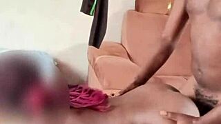 Big daddy fucks my pussy hard after rent?