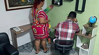 Big ass stepmother fucks stepson