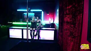 Two Horny Sluts Fuck Stripper Strapon!
