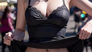 Show me your panties under that skirt! 😏