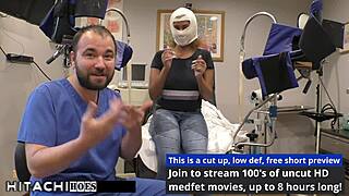 Freshman Taylor Ortega Gets Mandatory Hitachi Orgasm From Doctor In Tampa!