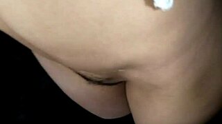 in glamour role play, mature couple enjoys anal with big cock and creampie.