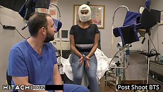 Freshman Taylor Ortega Gets Mandatory Hitachi Orgasm From Doctor In Tampa!