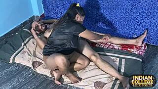 indian stepmom with big boobs and ass has classic sex with stepson friend