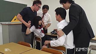 inoue eri gives sloppy lotion handjob massage