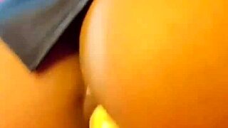 Young girl gets anal and blushes