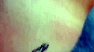 i masturbate outdoor with sloppy sucking blonde huge tattoo natural tits