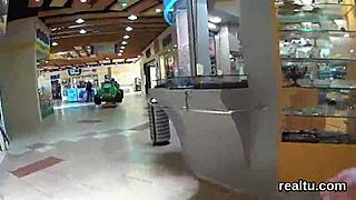 Stunning Czech chick feels intense seduction in hypermarket leading to POV shagging