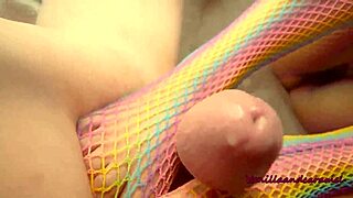 I love watching this sexy babe's footjob and pussy play.