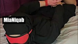 Mia in Niqab Compilation, Bent Over and Riding Dildo POV.