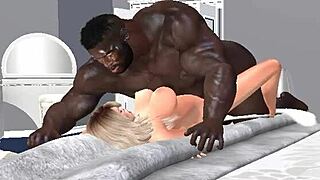 Hunk Teaches Wife Huge Dick