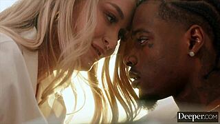 Gorgeous Blonde Natalia Starr Rides Monster BBC All Day