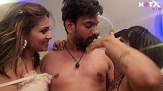 Brother Threesome with Two Hot Step Sisters in Rough Family Sex