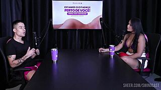 Teteu Santos Compilados With Tifany Rocha And Bruna In Outdoor Domination.