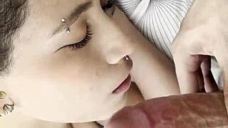 neighbor wakes with dick in mouth