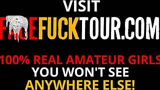 bombshell blue eyed brunette dreams of huge cock deepthroat 😘