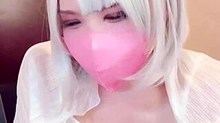 i watch masked beauty masturbate in crossdressing