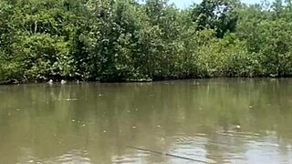 PESCANDO usando SHORTS curtinho