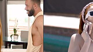 红发Erin Everheart解说教练同事双洞猛插