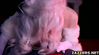 the black cat sucks spidey's big cock in cosplay